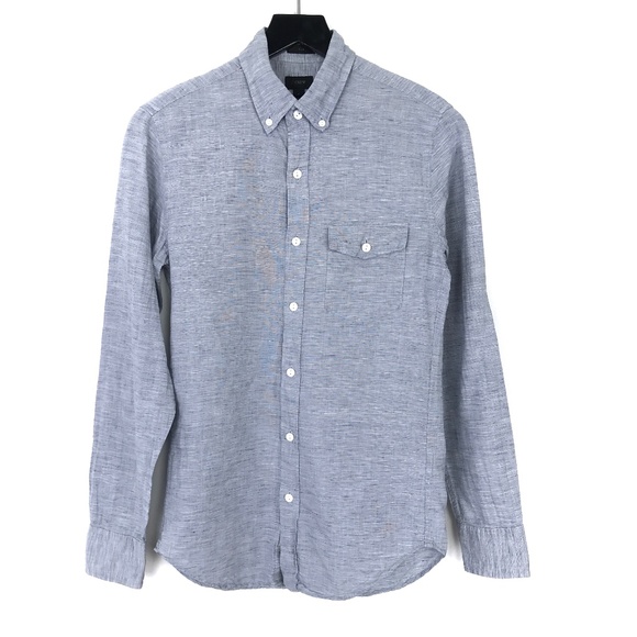 J. Crew Other - J. Crew Slim Fit Cotton Linen Shirt #1290